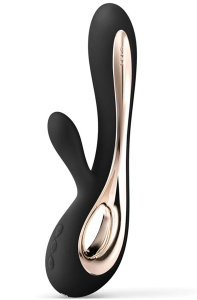 LELO Soraya 2 Black - Rabbit-Vibrator 1