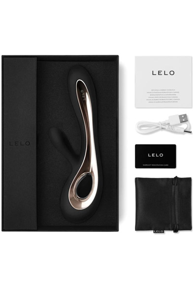 LELO Soraya 2 Black - Rabbit-Vibrator 2