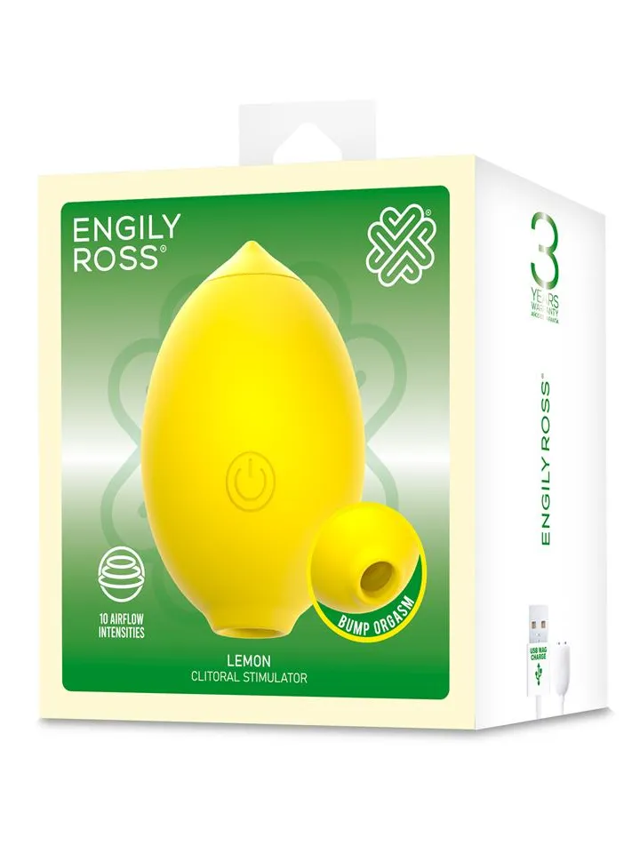 Lemon Clitoral Stimulator With Suction - Air pressure vibrator 4 [full]