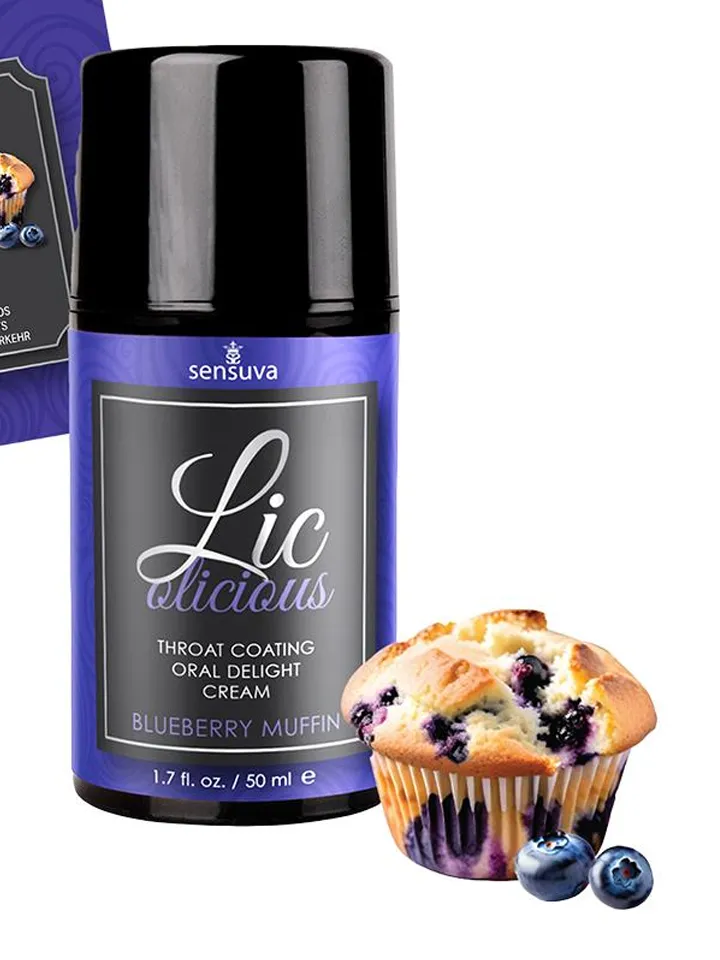 Lic-o-Licious Blueberry Muffin Oral Cream 50 ml - Edible & Oral Sex 2 [full]