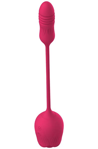 Licking Rose + Thrusting Dildo - Clitoral stimulator 4