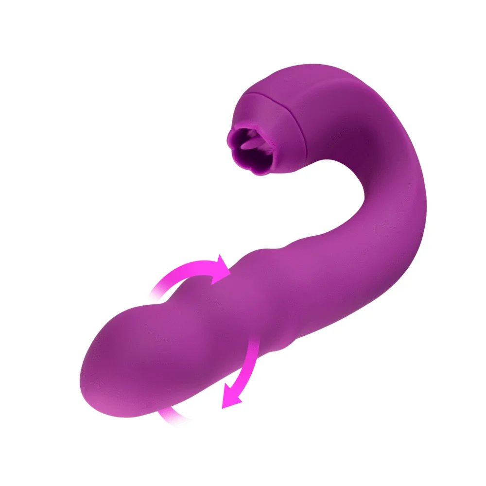Lilian G-Spot Vibrating Tongue & Rotating Head - G-spot vibrator 1 [full]
