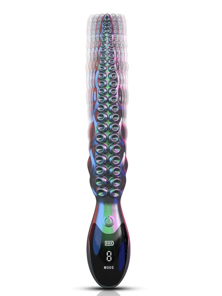 Litak Vibrating Handle Dildo 27 cm - Vibrating anal dildo 2 [full]