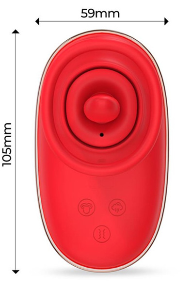 Lizer Stimulator With Licking, Vacuum Pump & Vibration - Clitoral stimulator 2