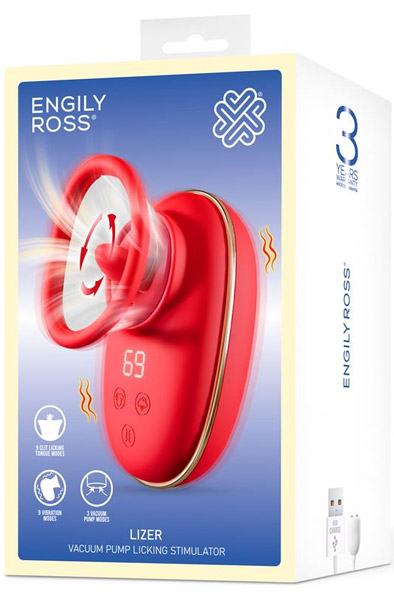 Lizer Stimulator With Licking, Vacuum Pump & Vibration - Clitoral stimulator 8