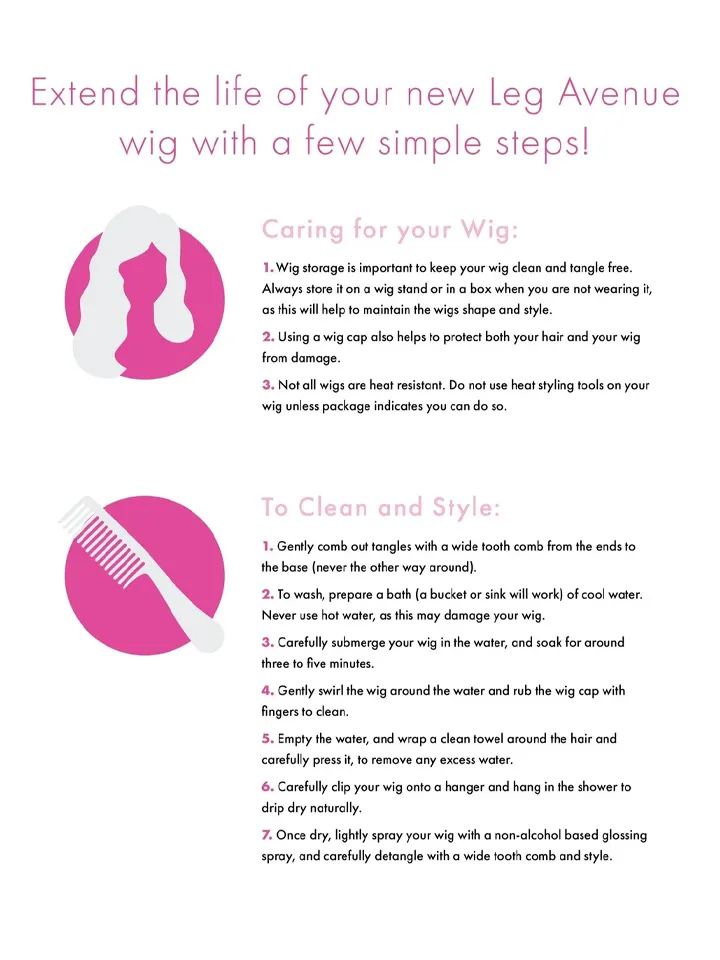 Long Curly Wispy Bang Wig Brown - Wig 3 [full]