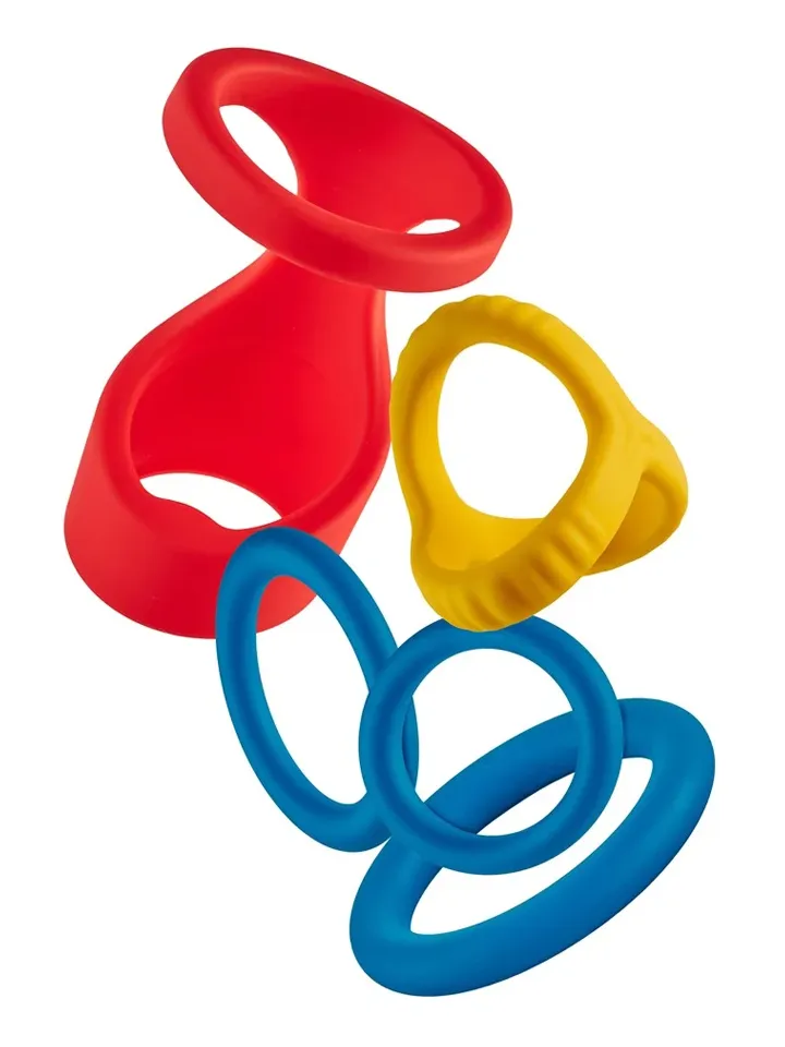 Long Play Love Cock Ring Set - Cock ring set 1 [full]