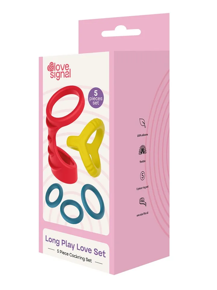Long Play Love Cock Ring Set - Cock ring set 3 [full]