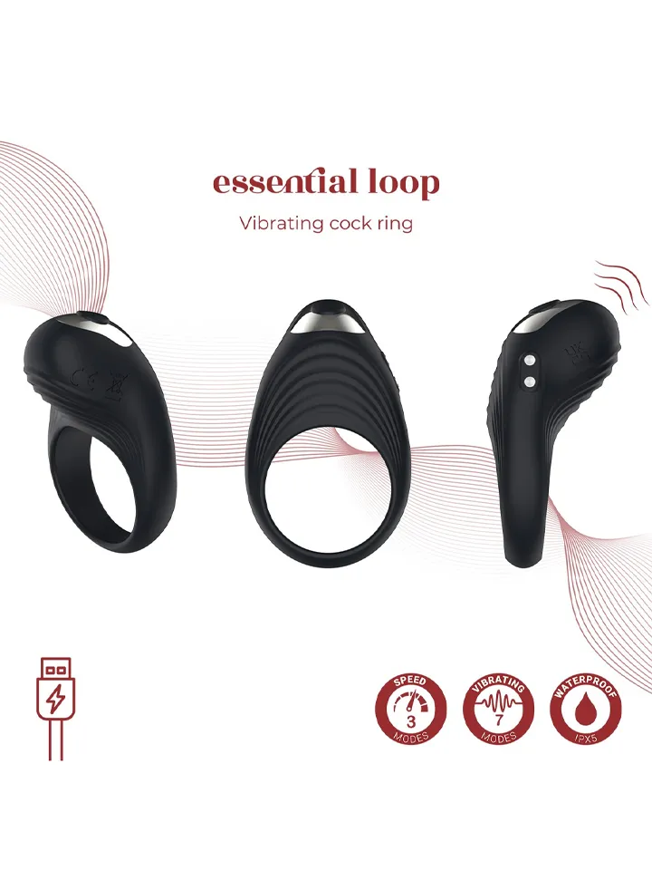 Loop Rechargeable Vibrating Cock Ring - Vibrating cock ring 2 [full]