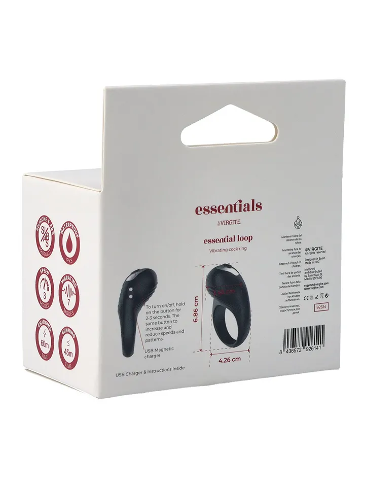 Loop Rechargeable Vibrating Cock Ring - Vibrating cock ring 5 [full]