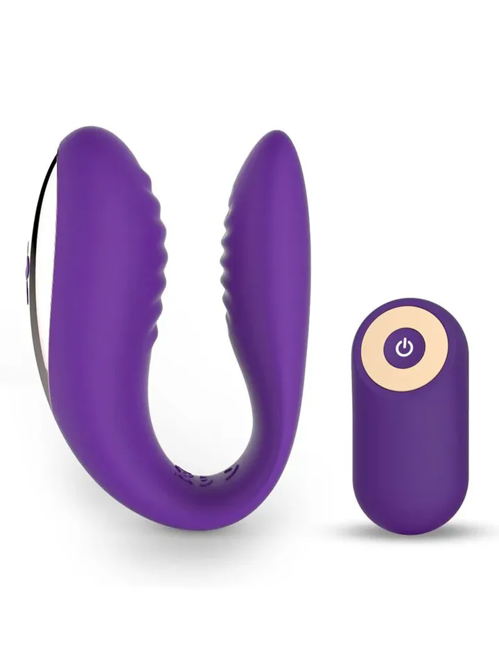 Love Nest Vibrator For Couples Purple - Couples vibrator 1 [full]