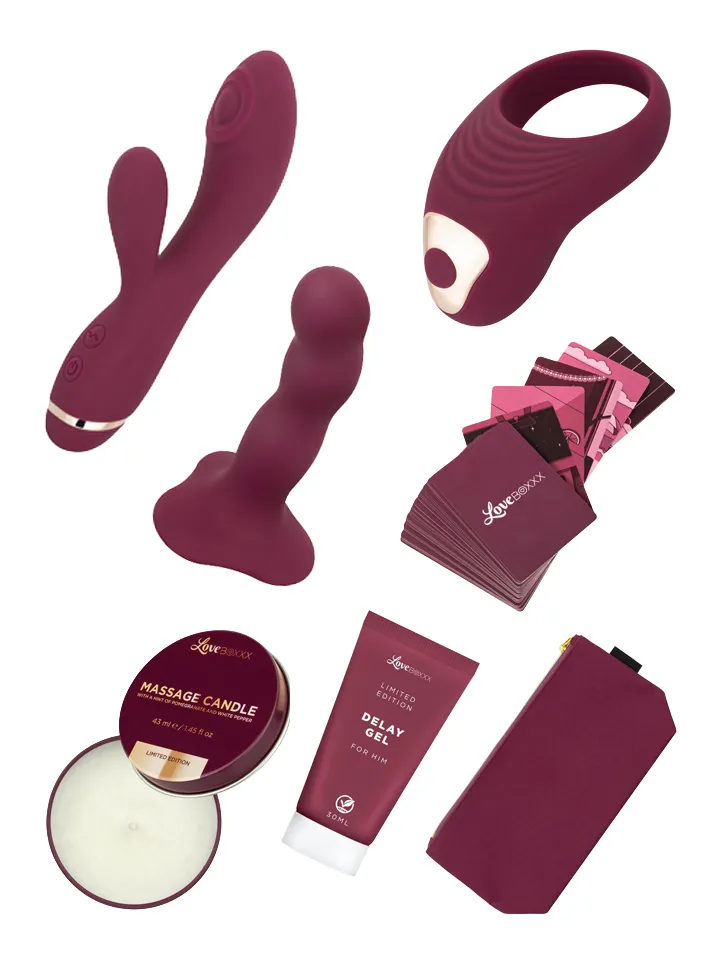 LoveBoxxx Deep Desire Couples Set - Couples sex toy kit 2 [full]