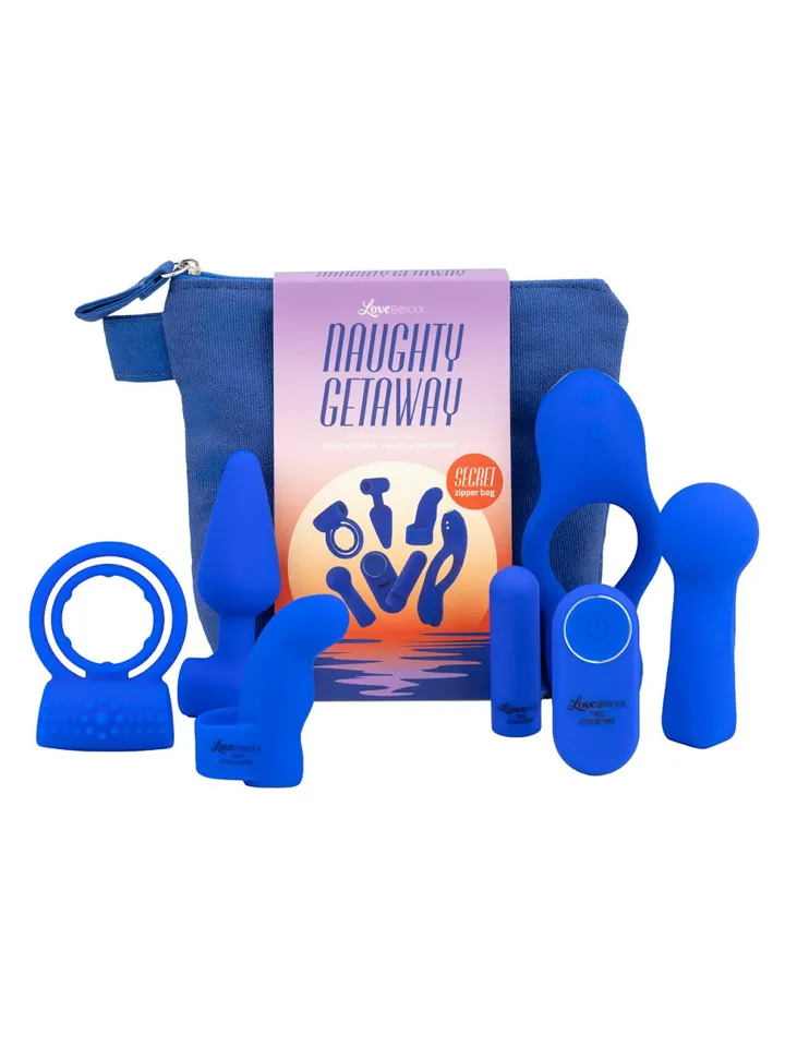 LoveBoxxx Naughty Getaway Travelbag - Couples sex toy kit 1 [full]
