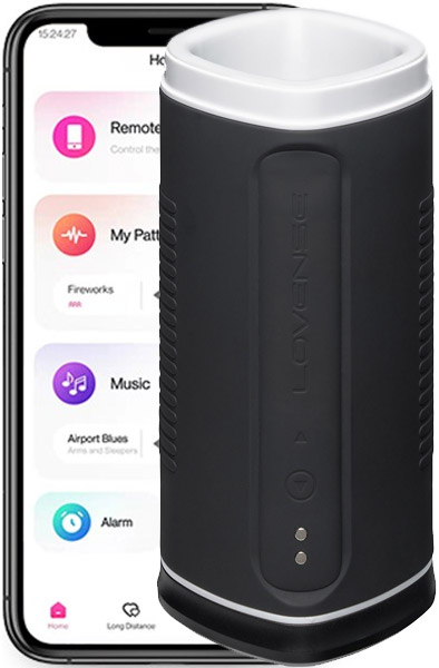 Lovense Calor Depth-Controlled Masturbator - Remote controlled sex toys 1