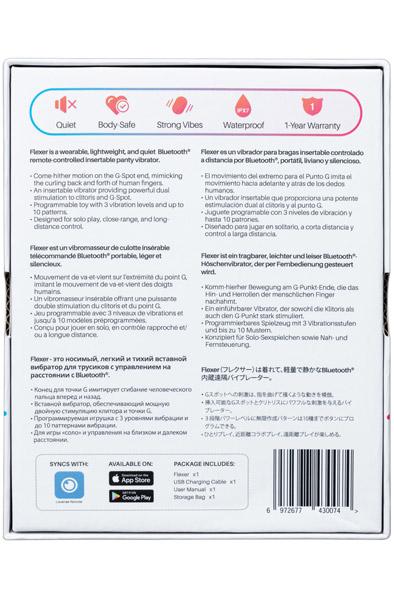 Lovense Flexer G-Spot & Clit Panty Vibrator - App controlled vibrator 6