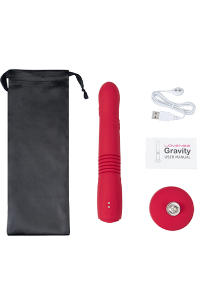 Lovense Gravity Thrusting Dildo App Controlled - Remote-controlled dildo 6