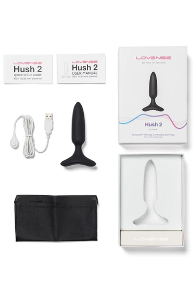 Lovense Hush 2 XS 25mm - Remote controlled anal vibrator 4