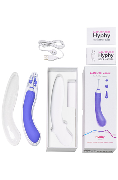Lovense Hyphy Dual-End Vibrator - Remote-controlled vibrator 6