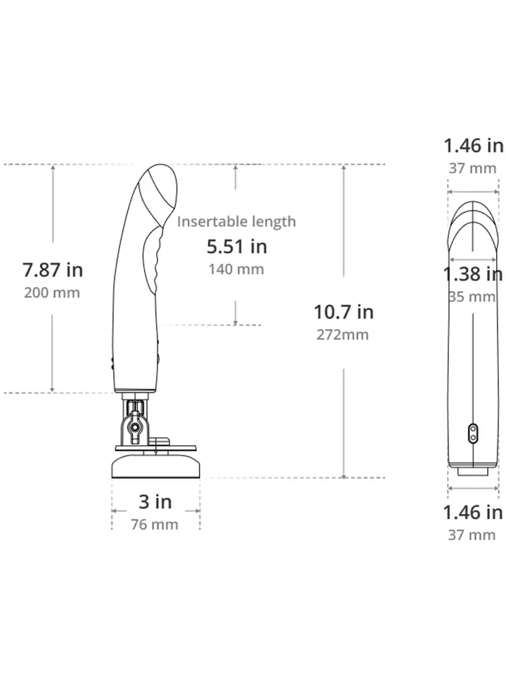 Lovense Mission 2 - App controlled vibrator 8