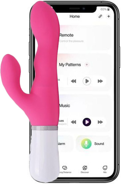Lovense Nora - App-controlled rabbitvibrator 1