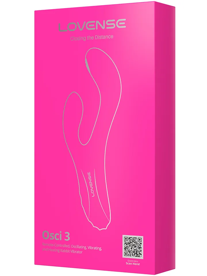 Lovense Osci 3 Heating Rabbit - App-controlled rabbitvibrator 4