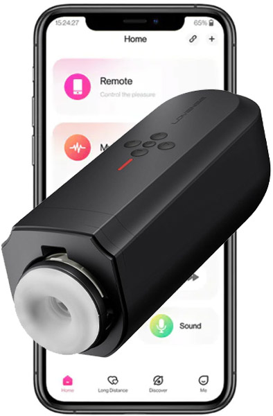 Lovense Solace Thrusting Masturbator - Automatic masturbator 1