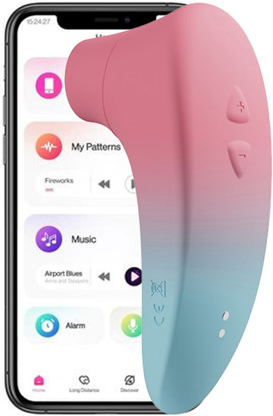 Lovense Tenera 2 PulseSense Clitoris Sucker - Air pressure vibrator 1