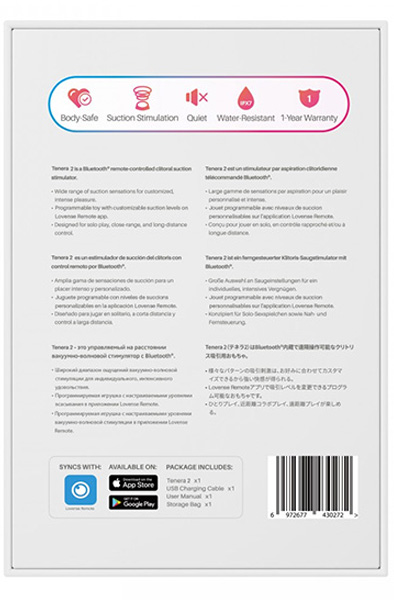 Lovense Tenera 2 PulseSense Clitoris Sucker - Air pressure vibrator 5