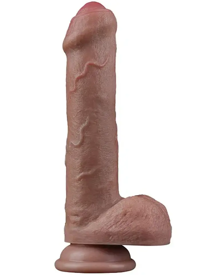Lovetoy Dual-Layered Silicone Cock 20,5 cm - Lifelike dildo 1