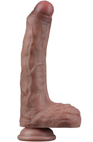 Lovetoy Dual Layered Silicone Cock 21,5 cm - Lifelike dildo 1