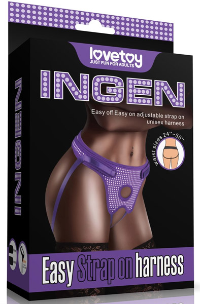 Lovetoy Easy Strap On Harness - Strap-on with harness 1