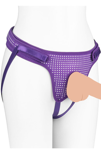 Lovetoy Easy Strap On Harness - Strap-on with harness 2