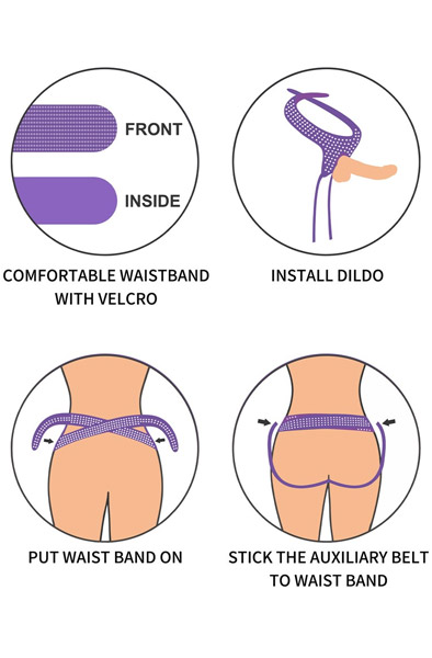 Lovetoy Easy Strap On Harness - Strap-on with harness 6
