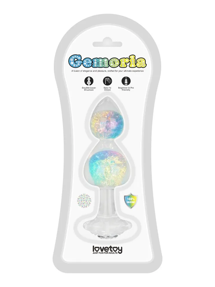 Lovetoy Gemoria Silicone Butt Plug - Anal plug 3 [full]