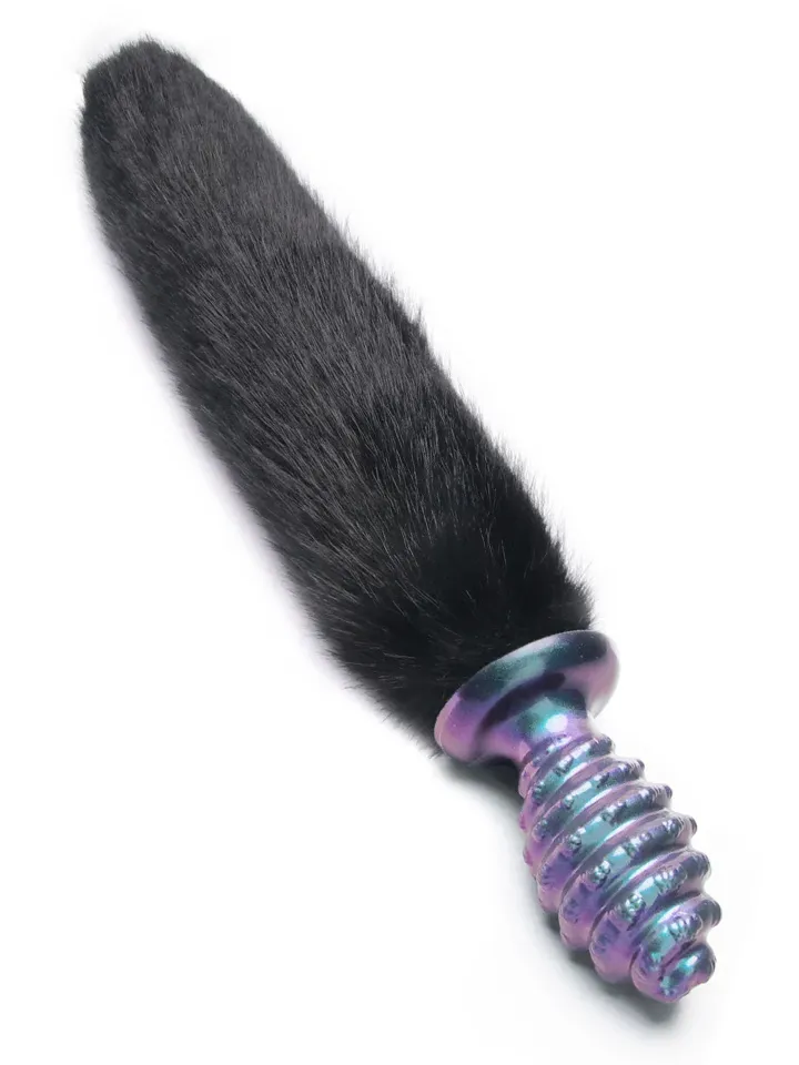 Lovetoy MystiTail Anal Plug With Tail 11 cm - Animal tail anal plug 1 [full]