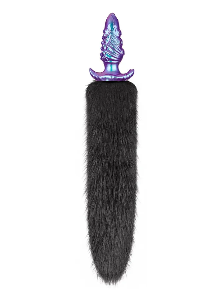 Lovetoy MystiTail Anal Plug With Tail 12 cm - Animal tail anal plug 1 [full]