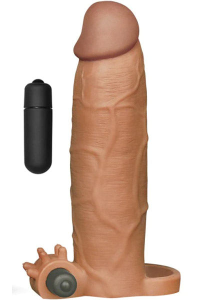 Lovetoy Pleasure X Tender Vibrating Penis Sleeve - Penisverlängerung/Penishülle 1