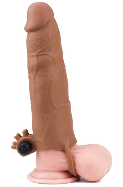 Lovetoy Pleasure X Tender Vibrating Penis Sleeve - Penisverlängerung/Penishülle 3