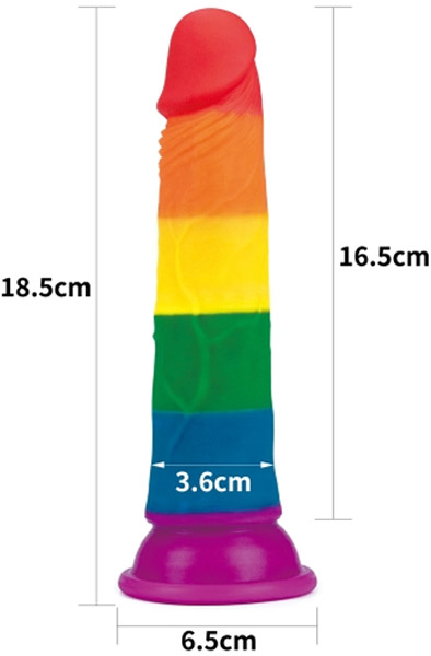 Lovetoy Prider Dildo 18,5 cm - Dildo 2
