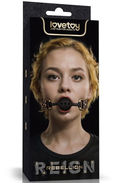 Lovetoy Rebellion Reign Ball Gag - Knebelball 5