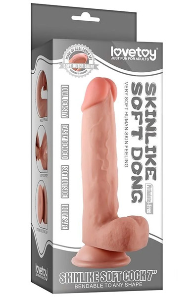 Lovetoy Skinlike Cock 20,5 cm - Dildo 4