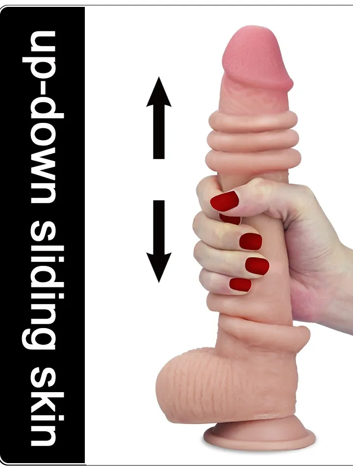 Lovetoy Sliding-Skin Dildo 24 cm - Dildo 4 [full]