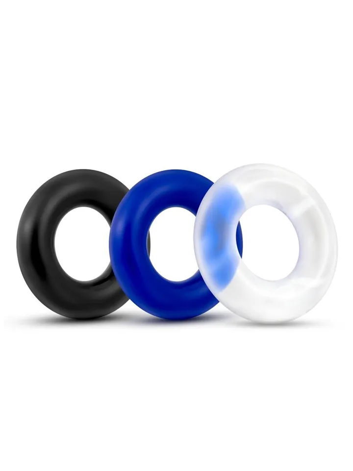 Lovetoy X-Basic Donut Rings 3-pack - Cock ring set 1 [full]