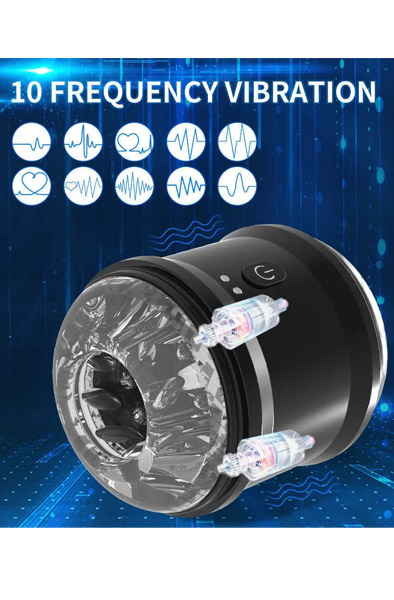 Ludick 10 Vibrations Vibrating Masturbator - Vibrating masturbator 2