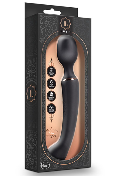 Lush Gia Black - Zauberstab/Massagestab 4