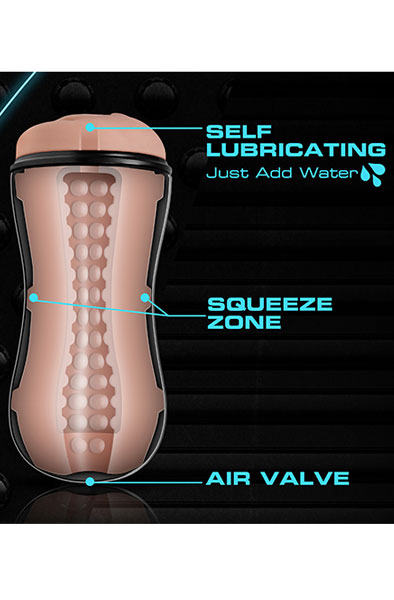 M For Men Soft & Wet Stroker Vanilla - Vagina-Masturbator 2