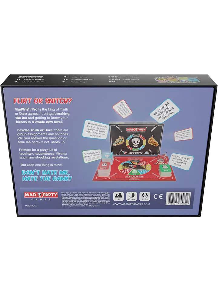 MadWish Pro Party Drinking Board Game - Party game 6