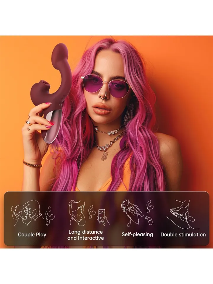 Magic Ponder Vibrator With Lick & G-Spot Function - App controlled vibrator 2 [full]