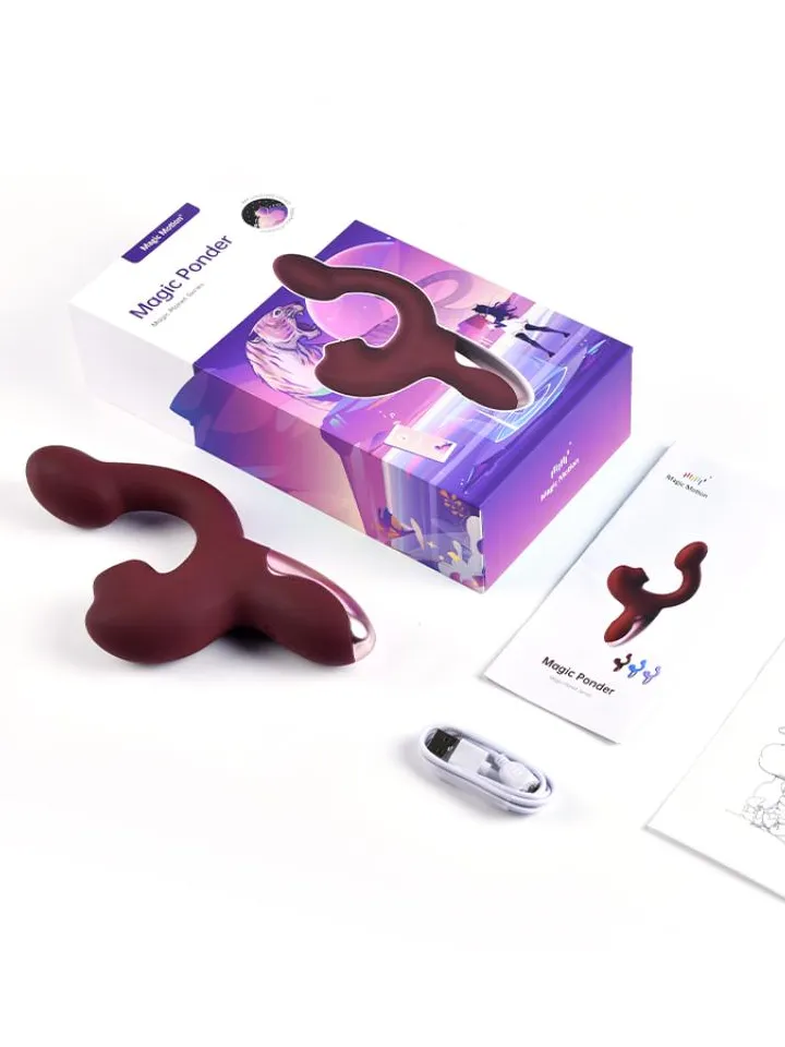 Magic Ponder Vibrator With Lick & G-Spot Function - App controlled vibrator 6 [full]