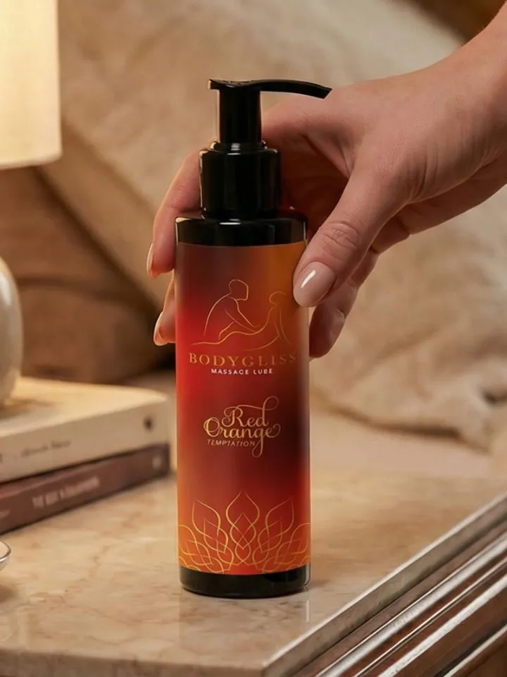 Massage Oil & Lubricant Red Orange Temptation 150 ml - Massage oil 3 [full]